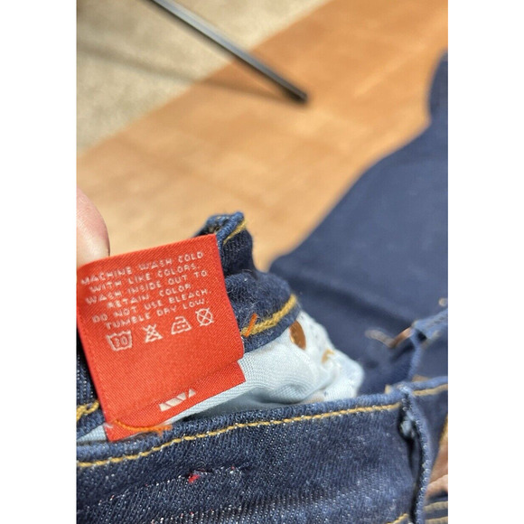 Big Star 25 R Skinny Mid Rise Dark Wash Denim Womens Jeans Minimal Cowgirl Basic - Picture 14 of 15